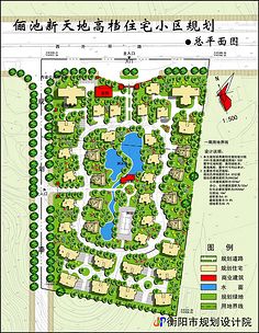 园林景观总平面图